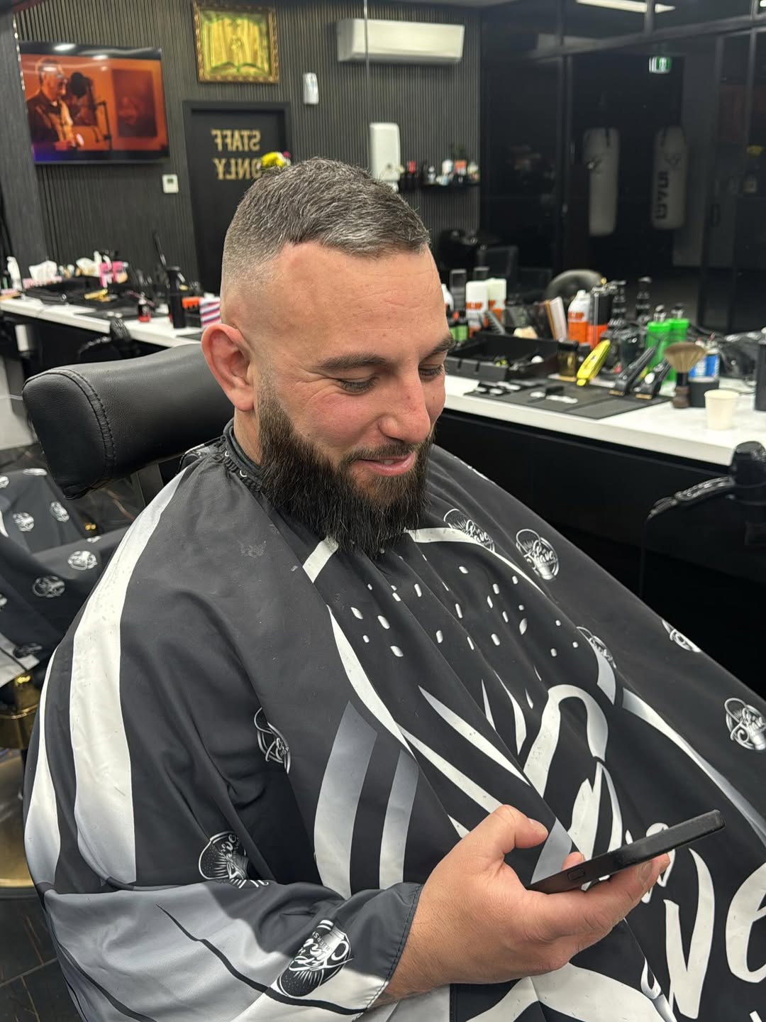 Fresh cut at Picky Barbers